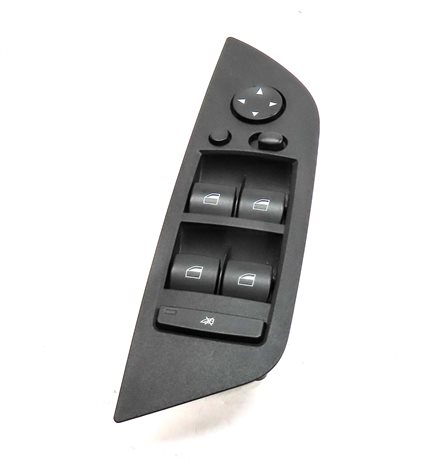 Thumbnail 2: 12-15 BMW X1 (E84) LEFT DRIVER DOOR MASTER WINDOW SWITCH (POWER FOLDING) (BLACK)