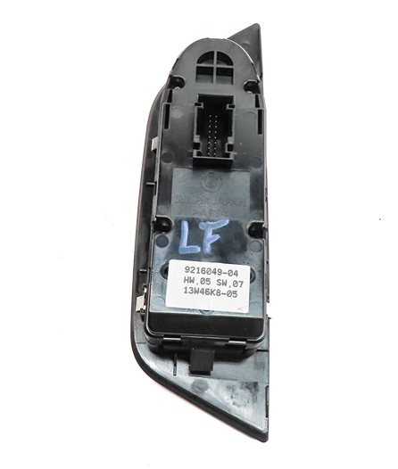 Thumbnail 6: 12-15 BMW X1 (E84) LEFT DRIVER DOOR MASTER WINDOW SWITCH (POWER FOLDING) (BLACK)