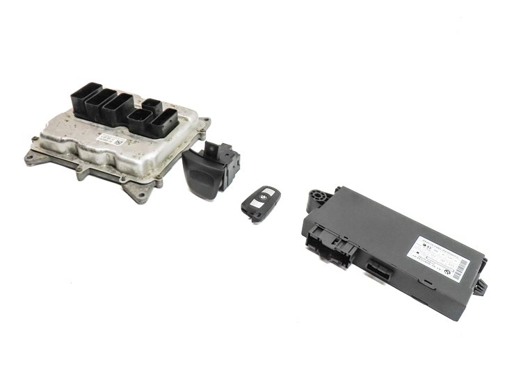 13-16 BMW X1 Z4 E84 E89 2.0L N20 TURBO ECM DME CAS 3 IMMOBILIZER MODULE KEY SET