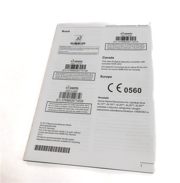 Thumbnail 4: 2014 BMW X1 (E84) 2.0L (N20) ENGINE OWNER'S MANUAL BOOKLET SET/5 w/ CASE