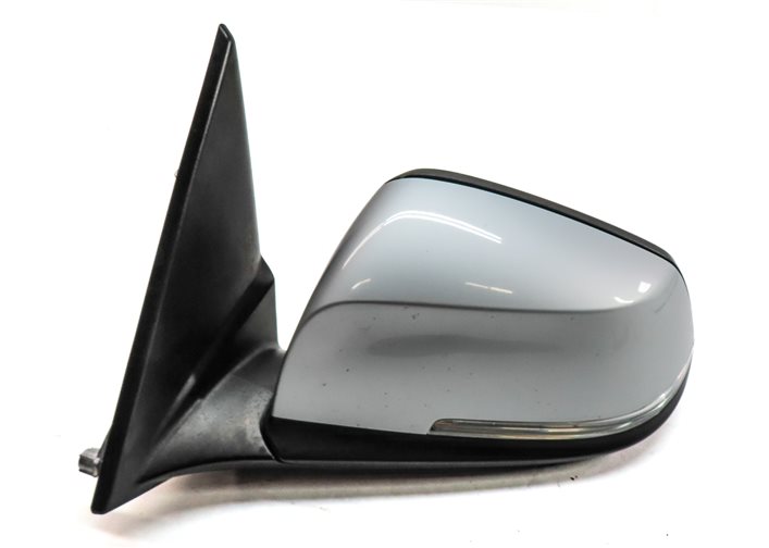 Thumbnail 5: 2013-2015 BMW X1 (E84) LEFT DRIVER P-FOLD AUTODIM MEMORY DOOR MIRROR (Silver)