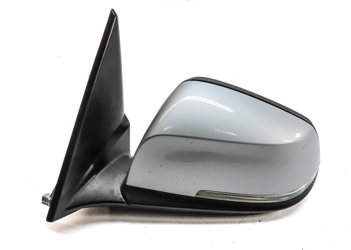 Thumbnail 6: 2013-2015 BMW X1 (E84) LEFT DRIVER P-FOLD AUTODIM MEMORY DOOR MIRROR (Silver)