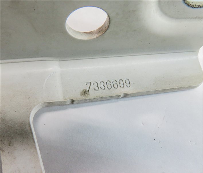 Thumbnail 7: 12-21 BMW 2 3 4 SERIES (F22 F30 F32 F34) LEFT & RIGHT HOOD HINGE SET 2 (White)