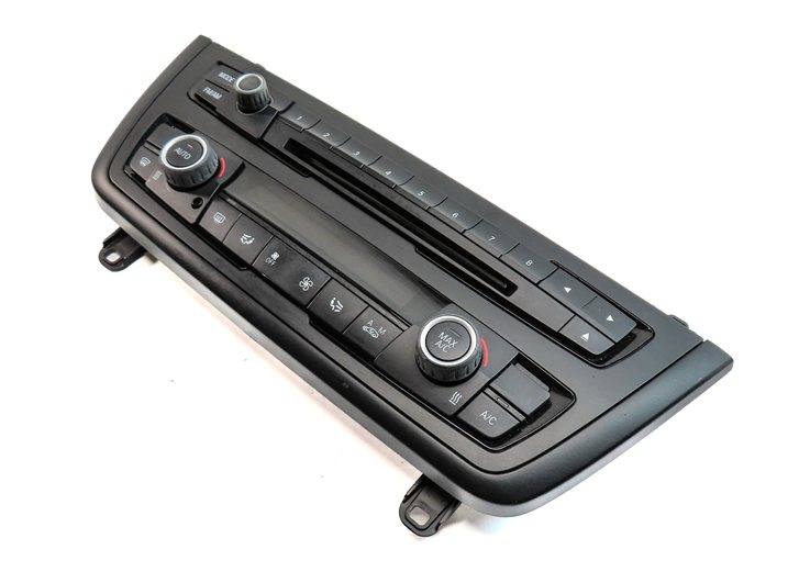 2013 BMW ACTIVE HYBRID 3 F30 FRONT HEAT AIR AC HVAC CLIMATE RADIO CONTROL PANEL