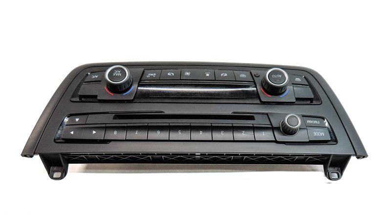 Thumbnail 4: 2013 BMW ACTIVE HYBRID 3 F30 FRONT HEAT AIR AC HVAC CLIMATE RADIO CONTROL PANEL