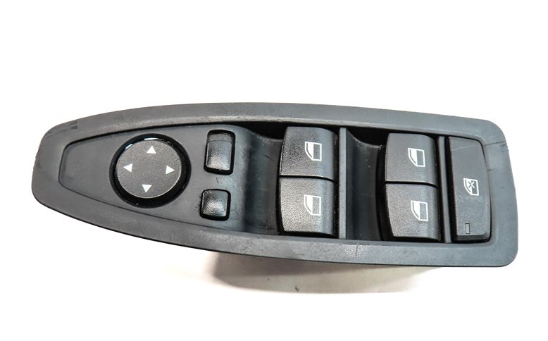 Thumbnail 3: 2012-2019 BMW 3 4 M3 X3 X4 SERIES FRONT LEFT DRIVER WINDOW SWITCH P-FOLD (BLACK)
