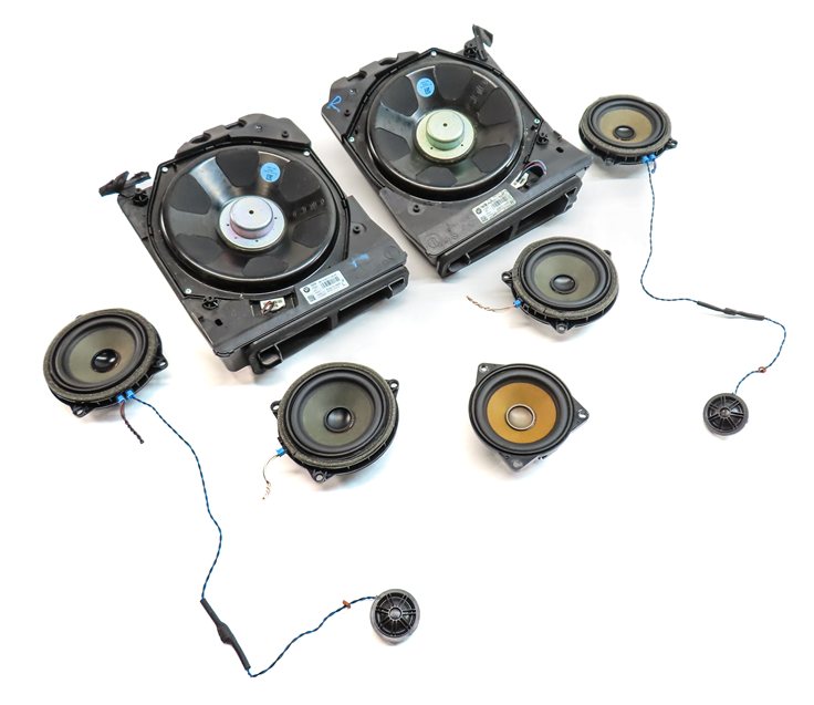 2013 BMW ACTIVE HYBRID 3 (F30) RADIO STEREO AUDIO SOUND SYSTEM SPEAKER SET/9