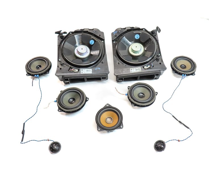 Thumbnail 2: 2013 BMW ACTIVE HYBRID 3 (F30) RADIO STEREO AUDIO SOUND SYSTEM SPEAKER SET/9