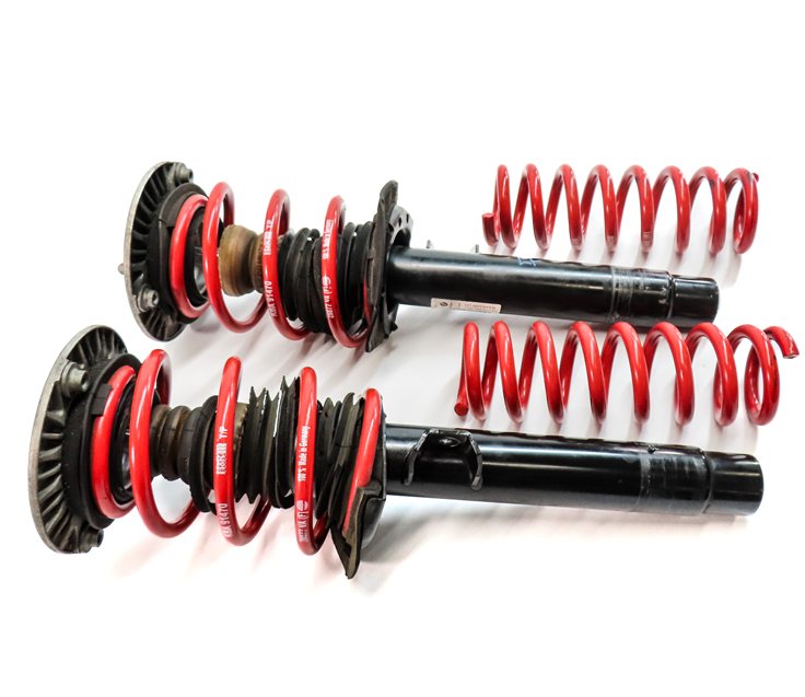 Thumbnail 3: 2013 BMW ACTIVE HYBRID 3 (F30) SHOCK STRUT SET w/FRONT/REAR H&R SPRING SET/4