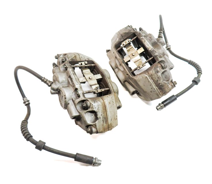 13-19 BMW 3 4 SERIES (F30 F32) FRONT LEFT & RIGHT BREMBO BRAKE CALIPER SET/2