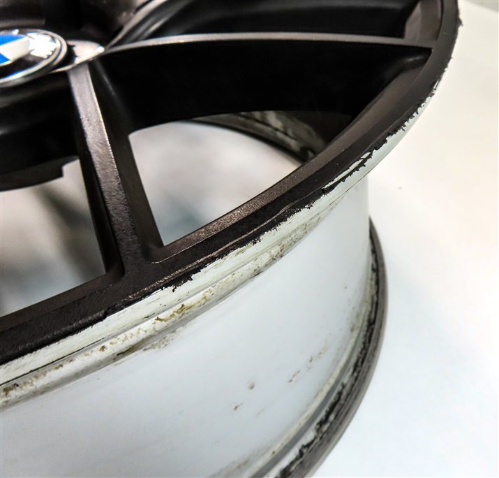 Thumbnail 7: 2013 BMW ACTIVE HYBRID 3 F30 18X8.5 AODHAN AH-X SILVER MACHINED FACE WHEEL RIM