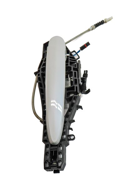 Thumbnail 3: 2012-2019 BMW 328i 330i 335i M3 (F30 F31) LEFT SIDE REAR DOOR HANDLE (White)