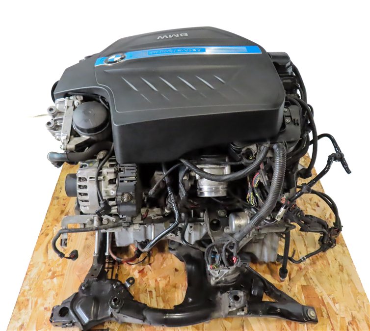 Thumbnail 10: 2013 BMW ACTIVEHYBRID-3 (F30) 3.0L N55B30A HYBRID ENGINE ASSEMBLY (84k)