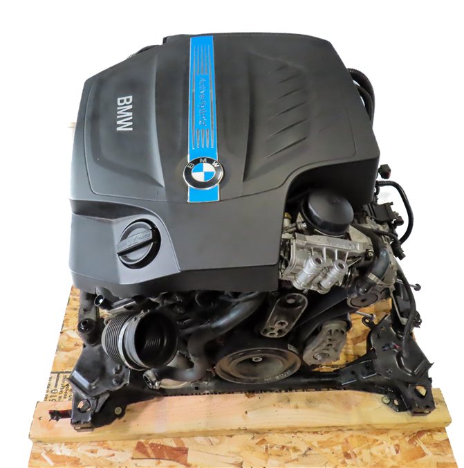 Thumbnail 8: 2013 BMW ACTIVEHYBRID-3 (F30) 3.0L N55B30A HYBRID ENGINE ASSEMBLY (84k)