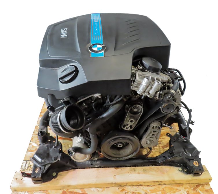 Thumbnail 9: 2013 BMW ACTIVEHYBRID-3 (F30) 3.0L N55B30A HYBRID ENGINE ASSEMBLY (84k)