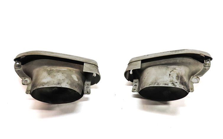 Thumbnail 3: 2015 MERCEDES C300 (W205) 2.0L REAR MUFFLER EXHAUST TIP SET/2 (CHROME)