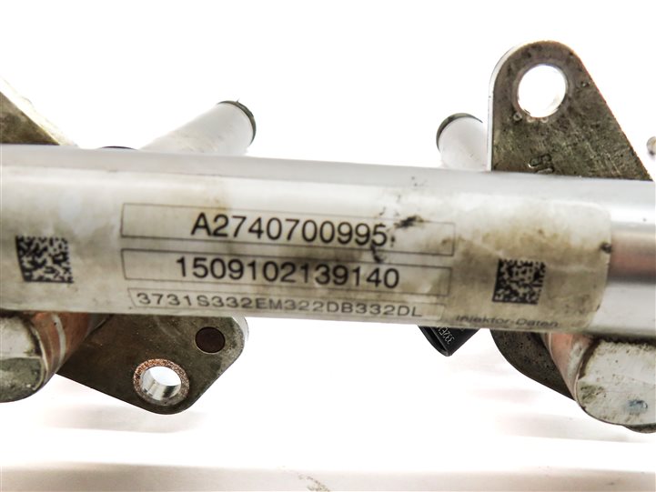 Thumbnail 6: 2015 MERCEDES C300 (W205) 2.0L ENGINE FUEL INJECTOR SET/4 w/ RAIL ASSEMBLY