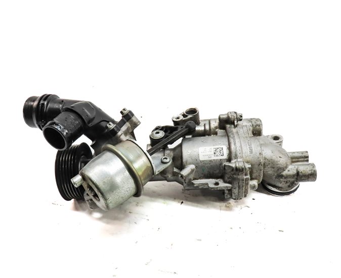 Thumbnail 2: 2015 MERCEDES C300 (W205) 2.0L M274 TURBO ENGINE WATER PUMP w/ THERMOSTAT