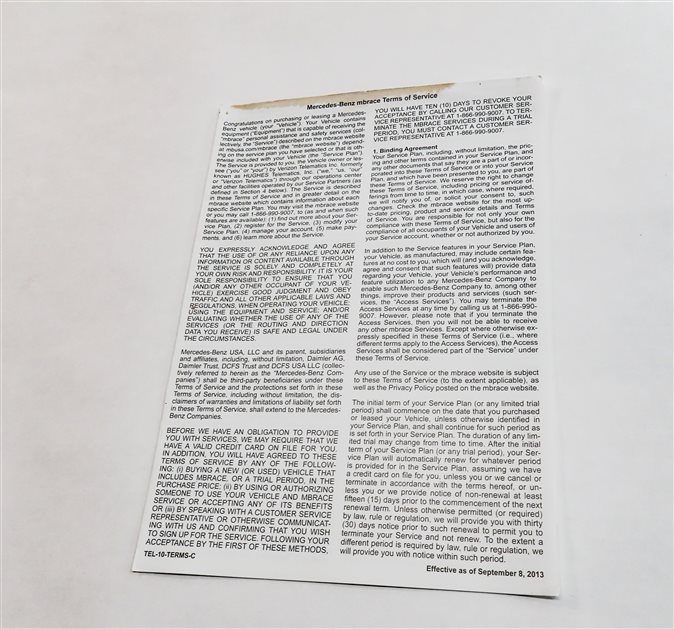 Thumbnail 4: 2015 MERCEDES C300 (W205) 2.0L ENGINE OWNER'S MANUAL BOOKLET SET/5 w/ CASE