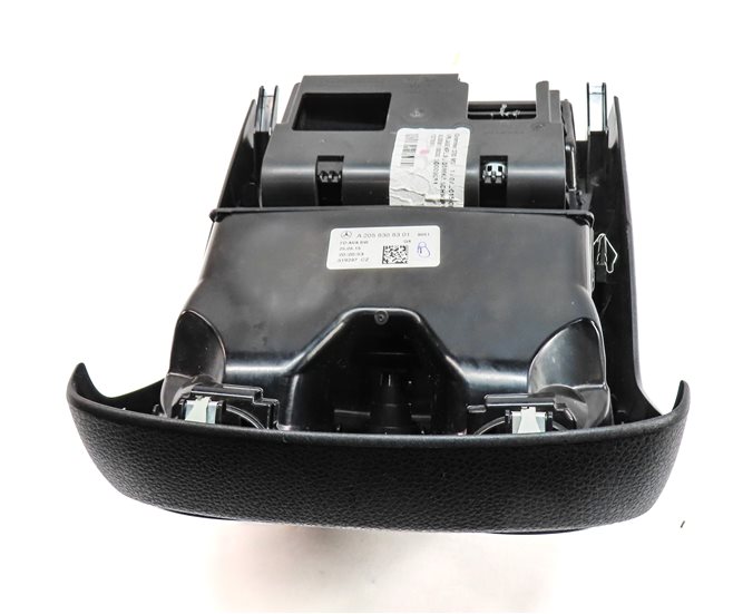 Thumbnail 5: 2015 MERCEDES C300 (W205) REAR CENTER CONSOLE HEAT AIR AC VENT (Black/Silver)