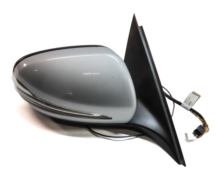 Thumbnail 5: 15-16 MERCEDES C-CLASS W205 RIGHT PFOLD HEAT MEMORY AUTODIM DOOR MIRROR (Silver)