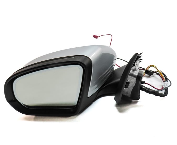 Thumbnail 3: 15-16 MERCEDES C-CLASS W205 LEFT PFOLD HEAT MEMORY AUTODIM DOOR MIRROR (Silver)