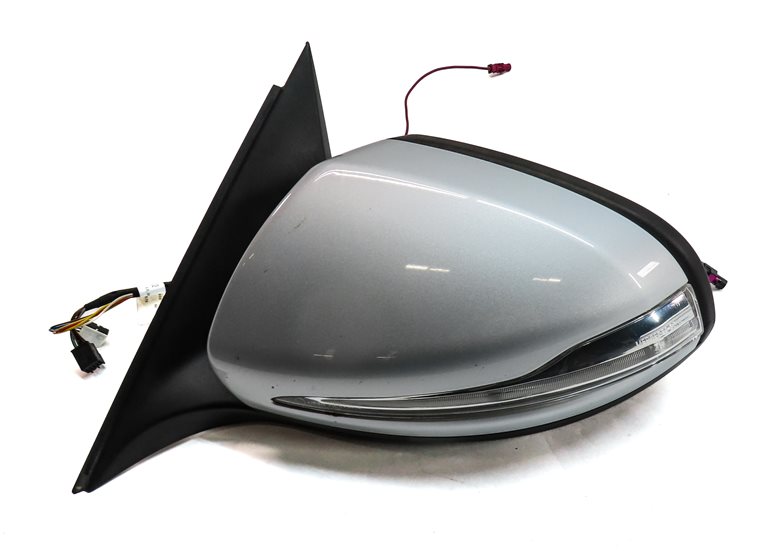 Thumbnail 5: 15-16 MERCEDES C-CLASS W205 LEFT PFOLD HEAT MEMORY AUTODIM DOOR MIRROR (Silver)