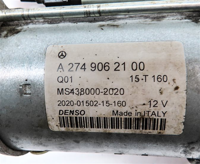 Thumbnail 7: 15-20 MERCEDES C300 C350 E300 E350 GLC300 GLC350 SLC300 SLK300 STARTER MOTOR