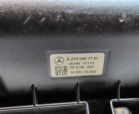 Thumbnail 9: 2015-2020 MERCEDES C E GLC SLC SLK CLASS ENGINE AIR FILTER CLEANER HOUSING BOX