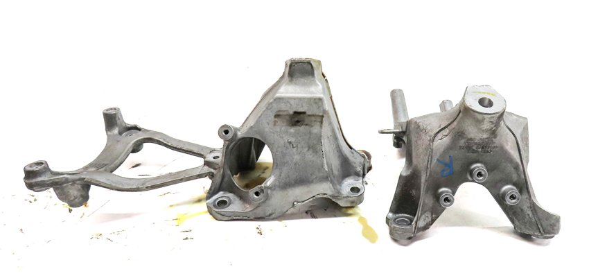 Thumbnail 2: 2017 AUDI Q7 (4M) 3.0L SUPER (CREC) ENGINE MOTOR MOUNT SUPPORT BRACKET SET/2