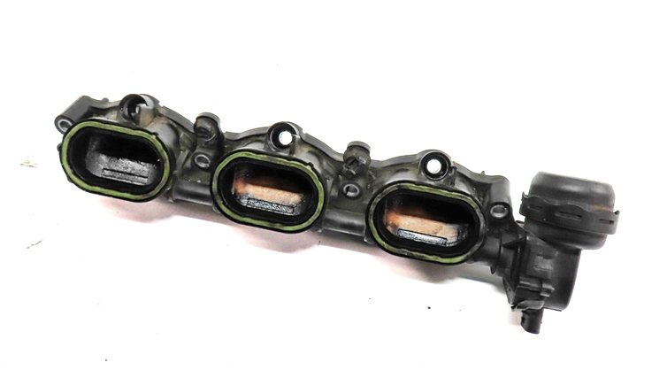 Thumbnail 2: 16-19 AUDI A6 A7 A8 Q7 C7 4M 3.0L SUPER CREC LEFT LOWER INTAKE MANIFOLD DIFFUSER