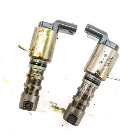 Thumbnail 2: 17 AUDI Q7 4M 3.0L SUPER (CREC) ENGINE VVT VARIABLE VALVE TIMING SOLENOID SET/2