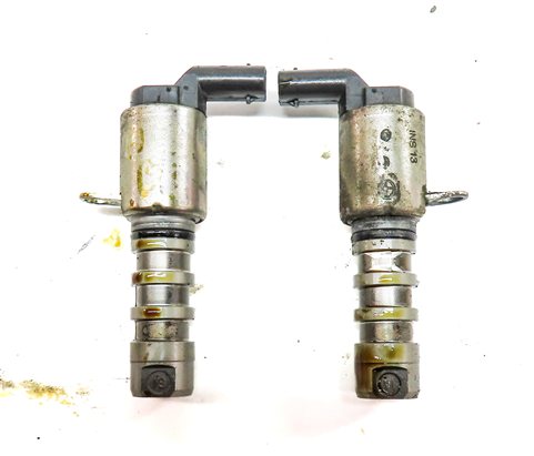 17 AUDI Q7 4M 3.0L SUPER (CREC) ENGINE VVT VARIABLE VALVE TIMING SOLENOID SET/2