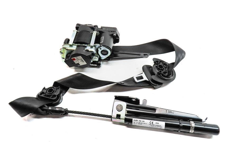 Thumbnail 5: 2017-2020 AUDI Q7 (4M) FRONT LEFT DRIVER SEATBELT SEAT BELT RETRACTOR (Black)