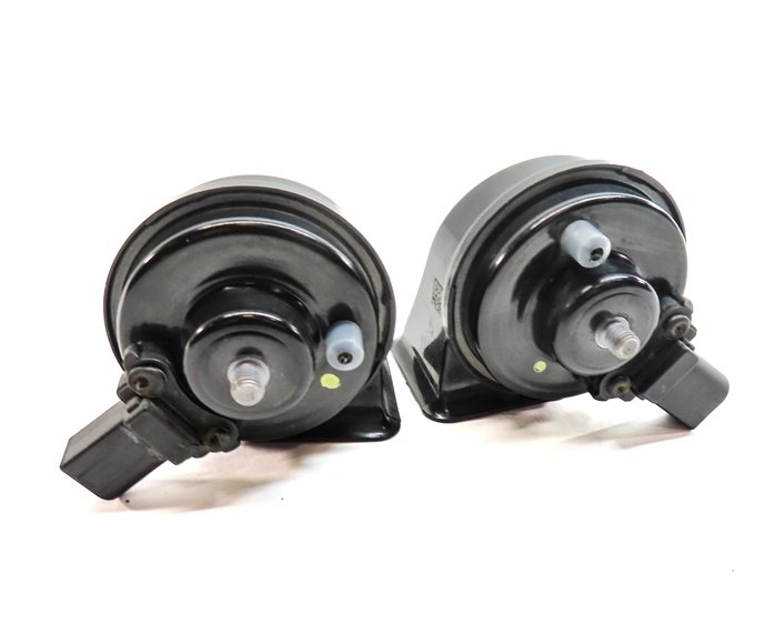 Thumbnail 3: 2017-2024 AUDI Q7 (4M) HIGH & LOW TONE NOTE ALERT HORN SET/2