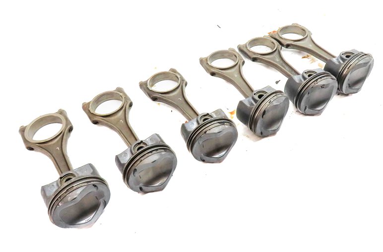 15-19 AUDI A6 A7 A8 Q7 (C7 D4 4H 4M) 3.0L SUPER PISTON & CONNECTING ROD SET 6