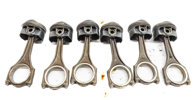 Thumbnail 5: 15-19 AUDI A6 A7 A8 Q7 (C7 D4 4H 4M) 3.0L SUPER PISTON & CONNECTING ROD SET 6