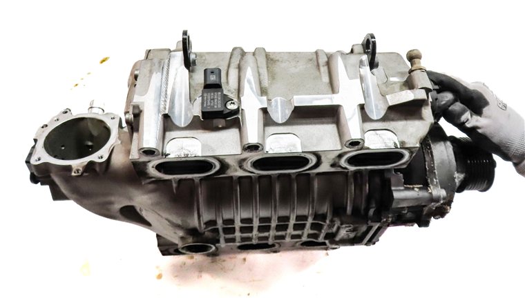 Thumbnail 10: 17-19 AUDI Q7 (4M) 3.0L SUPERCHARGED CREC ENGINE SUPERCHARGER SUPER CHARGER