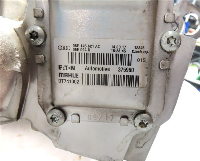 Thumbnail 13: 17-19 AUDI Q7 (4M) 3.0L SUPERCHARGED CREC ENGINE SUPERCHARGER SUPER CHARGER