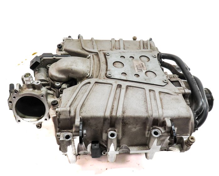 Thumbnail 2: 17-19 AUDI Q7 (4M) 3.0L SUPERCHARGED CREC ENGINE SUPERCHARGER SUPER CHARGER