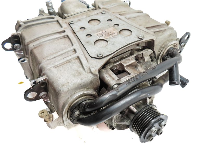 Thumbnail 4: 17-19 AUDI Q7 (4M) 3.0L SUPERCHARGED CREC ENGINE SUPERCHARGER SUPER CHARGER