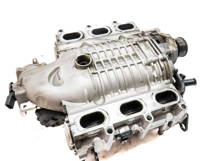 Thumbnail 6: 17-19 AUDI Q7 (4M) 3.0L SUPERCHARGED CREC ENGINE SUPERCHARGER SUPER CHARGER
