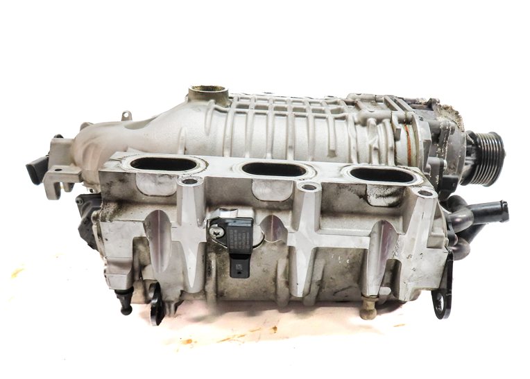 Thumbnail 7: 17-19 AUDI Q7 (4M) 3.0L SUPERCHARGED CREC ENGINE SUPERCHARGER SUPER CHARGER