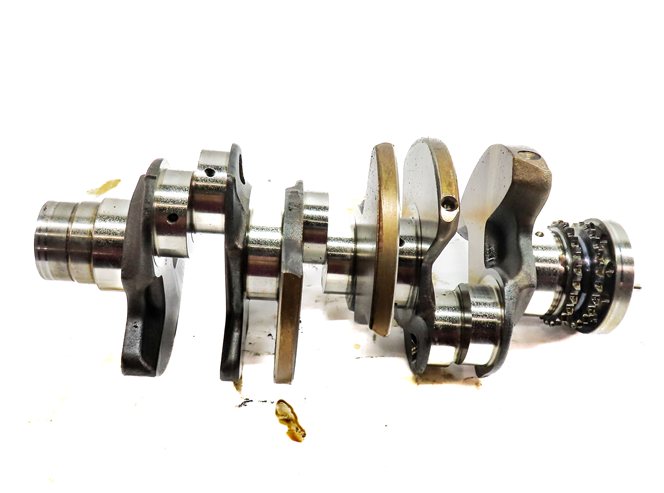Thumbnail 2: 2017 AUDI Q7 (4M) 3.0L SUPER (CREC) ENGINE MOTOR CRANK SHAFT CRANKSHAFT