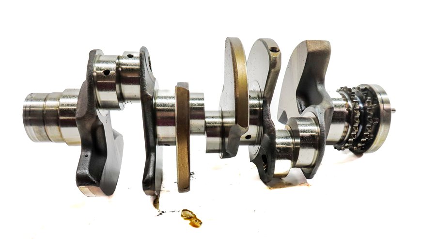 Thumbnail 3: 2017 AUDI Q7 (4M) 3.0L SUPER (CREC) ENGINE MOTOR CRANK SHAFT CRANKSHAFT