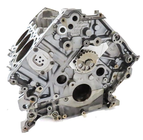 Thumbnail 4: 16-19 AUDI A6 A7 A8 Q7 C7 D4 4M 3.0L SUPER CREC ENGINE CYLINDER BLOCK BARE(190k)