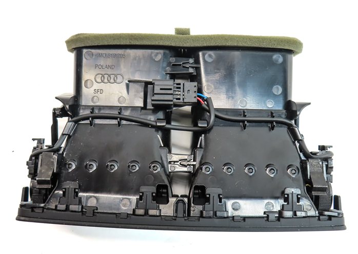 Thumbnail 5: 2017 AUDI Q7 (4M) REAR CENTER CONSOLE HEAT AIR AC HVAC DUAL VENT (Black)