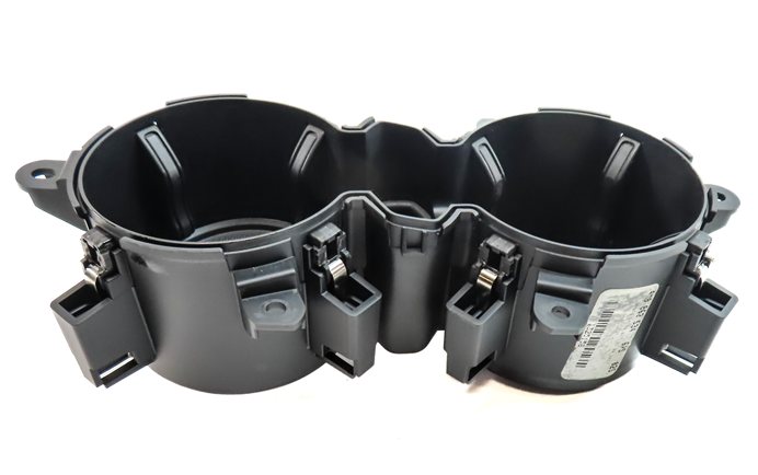 Thumbnail 4: 2017 AUDI Q7 (4M) FRONT CENTER CONSOLE DUAL CUPHOLDER ASSEMBLY