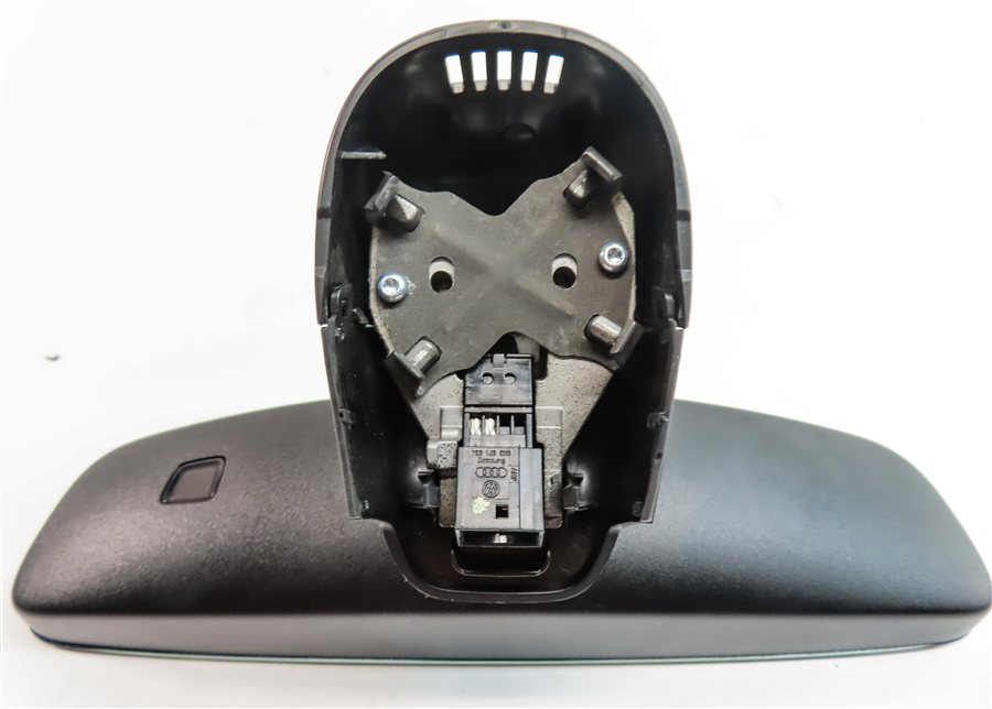 Thumbnail 5: 2017-2019 AUDI Q7 (4M) INTERIOR AUTODIM REARVIEW MIRROR w/ COMPASS (Black)