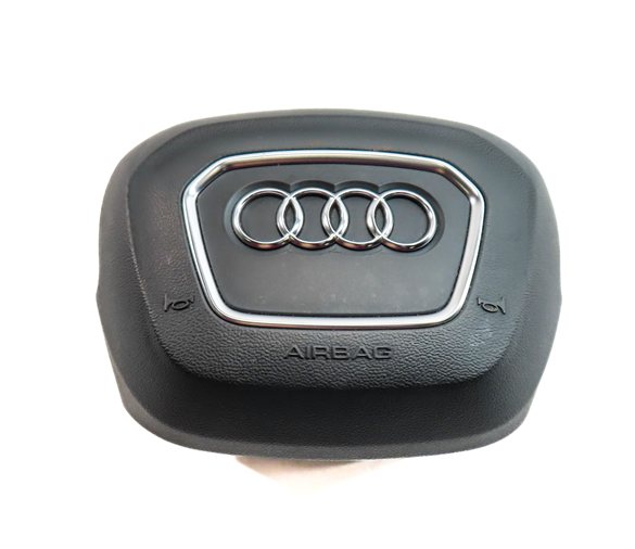 Thumbnail 2: 2017-2019 AUDI Q7 (4M) FRONT LEFT DRIVER STEERING WHEEL AIRBAG AIR BAG (Black)